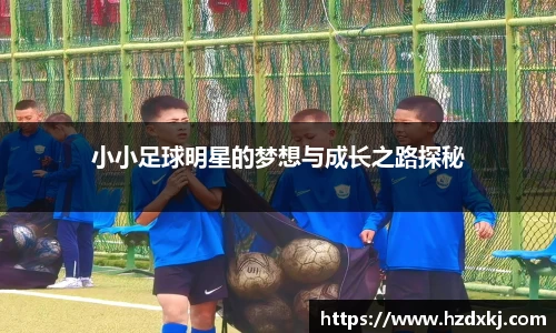 小小足球明星的梦想与成长之路探秘